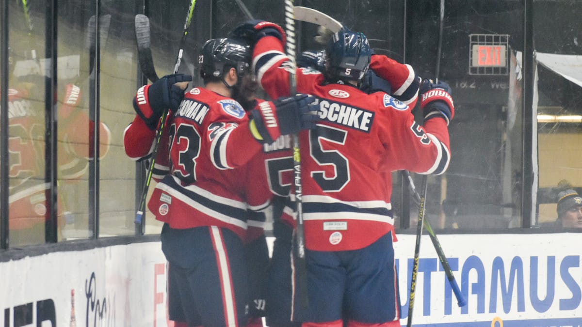 K-WINGS SWEEP WEEK, DOWN NAILERS IN WHEELING