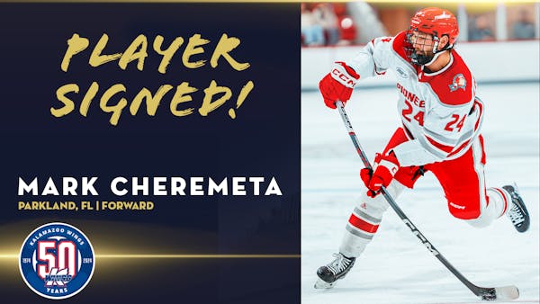 K-WINGS SIGN FORWARD MARK CHEREMETA