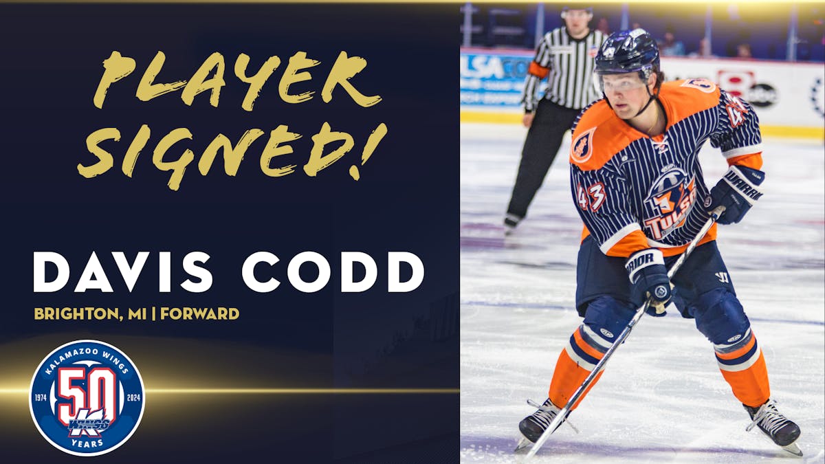 K-WINGS SIGN FORWARD DAVIS CODD