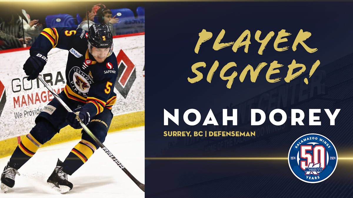 K-WINGS CLAIM DEFENSEMAN NOAH DOREY OFF WAIVERS