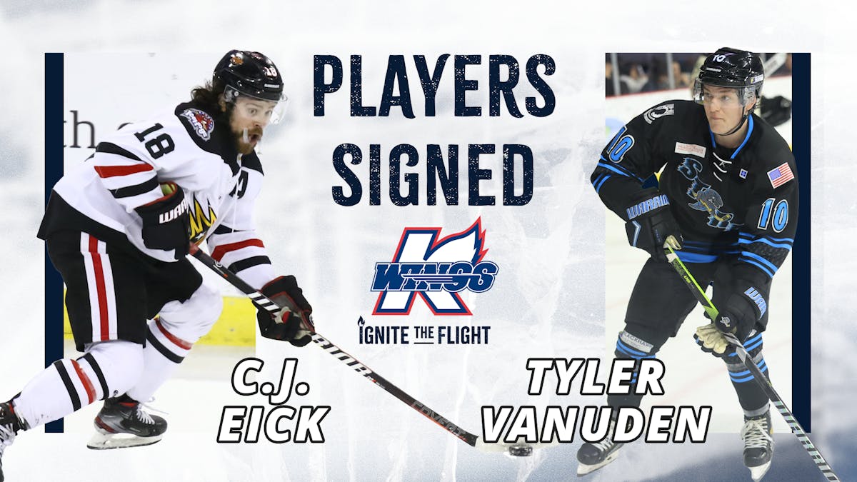 K-WINGS ADD VETERAN FORWARD C.J. EICK &amp; ROOKIE FORWARD TYLER VANUDEN