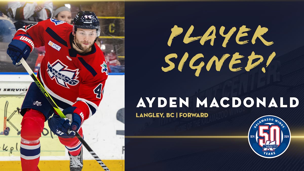 K-WINGS RE-SIGN FORWARD AYDEN MACDONALD