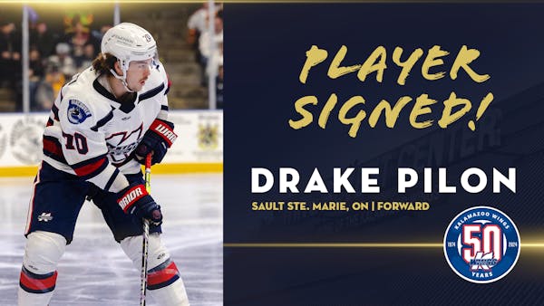 K-WINGS SIGN ROOKIE FORWARD DRAKE PILON