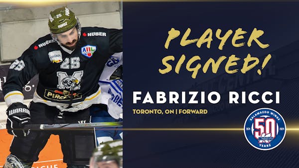 K-WINGS SIGN FORWARD FABRIZIO RICCI