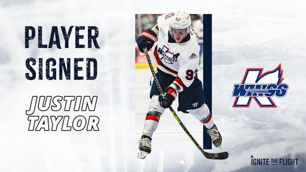 K-WINGS WELCOME BACK FRANCHISE LEADER, JUSTIN TAYLOR