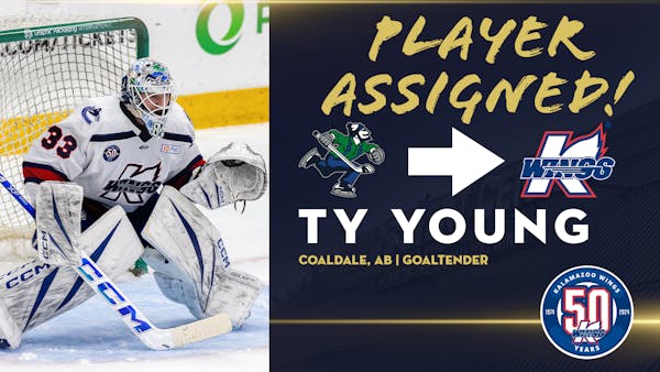 GOALTENDER TY YOUNG LOANED BY CANUCKS (NHL)