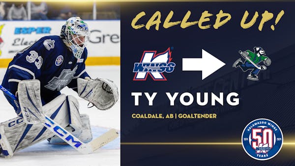 TY YOUNG CALLED UP TO ABBOTSFORD (AHL) BY CANUCKS (NHL)