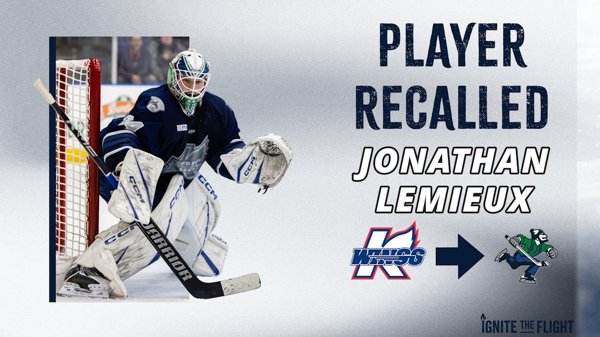 K-WINGS’ LEMIEUX CALLED UP, SIGN MICHIGAN TECH’S PIETILA