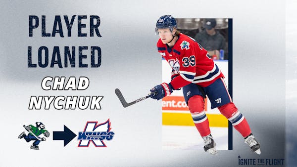 CHAD NYCHUK LOANED TO KALAMAZOO