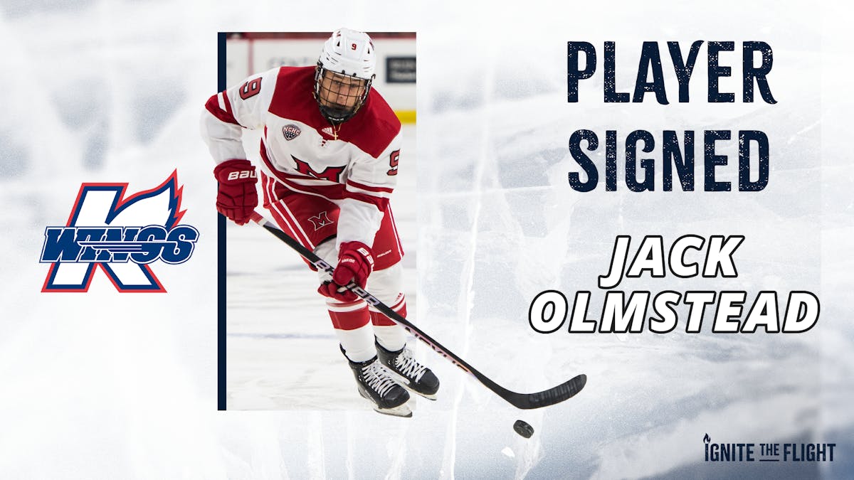 K-WINGS ADD ROOKIE FORWARD JACK OLMSTEAD