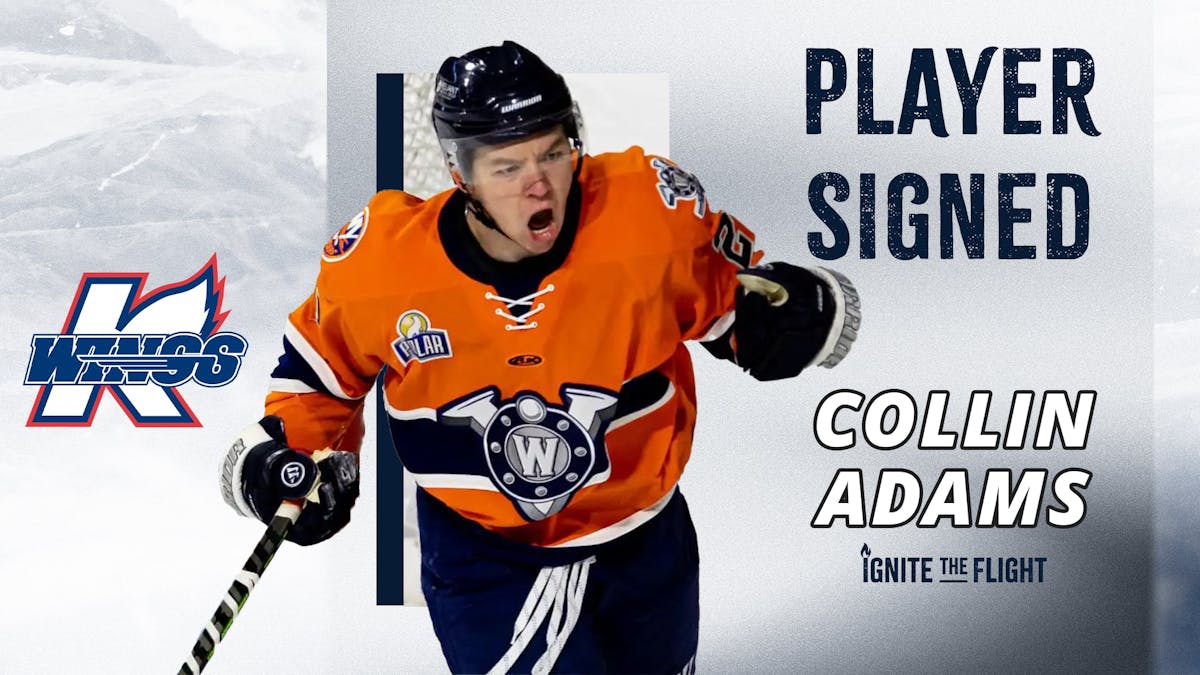 K-WINGS INK DEFENSEMAN CHAZ REDDEKOPP