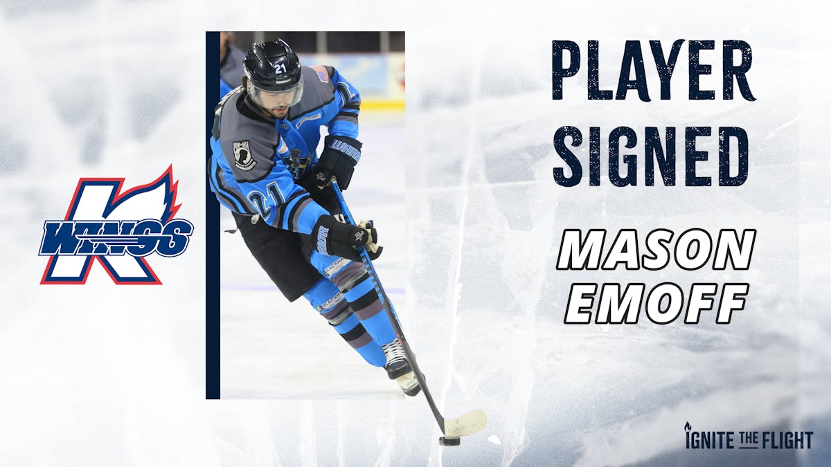 K-WINGS ADD ROOKIE FORWARD MASON EMOFF