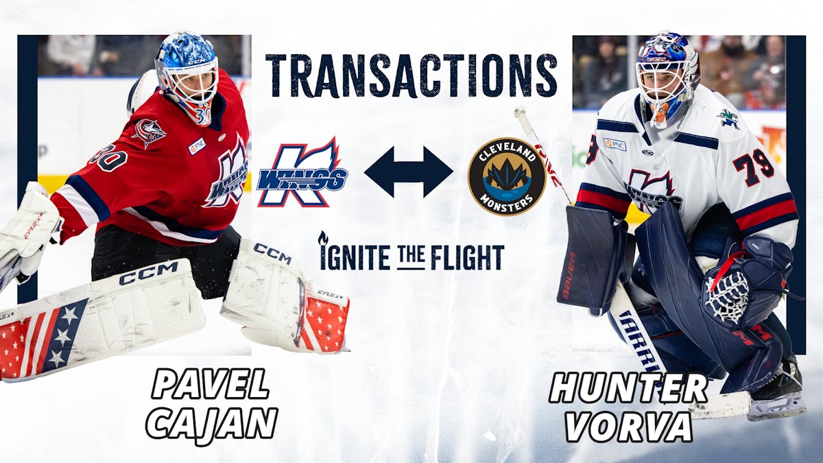 K-WINGS’ VORVA RETURNS, CAJAN RECALLED BY MONSTERS (AHL)
