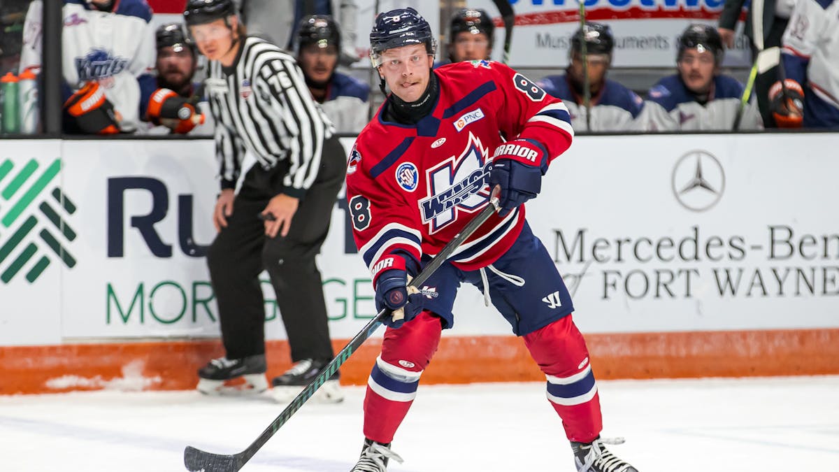 K-WINGS DEAL ROOKIE DEFENSEMAN JADEN SHIELDS TO ADMIRALS
