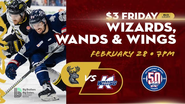 Wizards, Wands &amp; Wings / $3 Friday