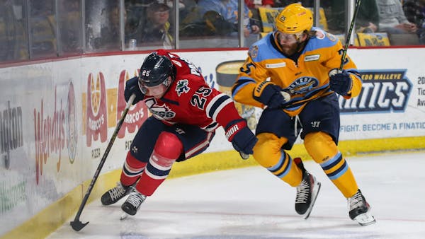 K-WINGS DROP OT GAME 1 TO WALLEYE