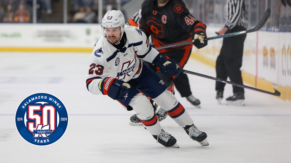 K-WINGS SACCOMAN NAMED AMI GRAPHICS ECHL PLUS PERFORMER OF THE MONTH