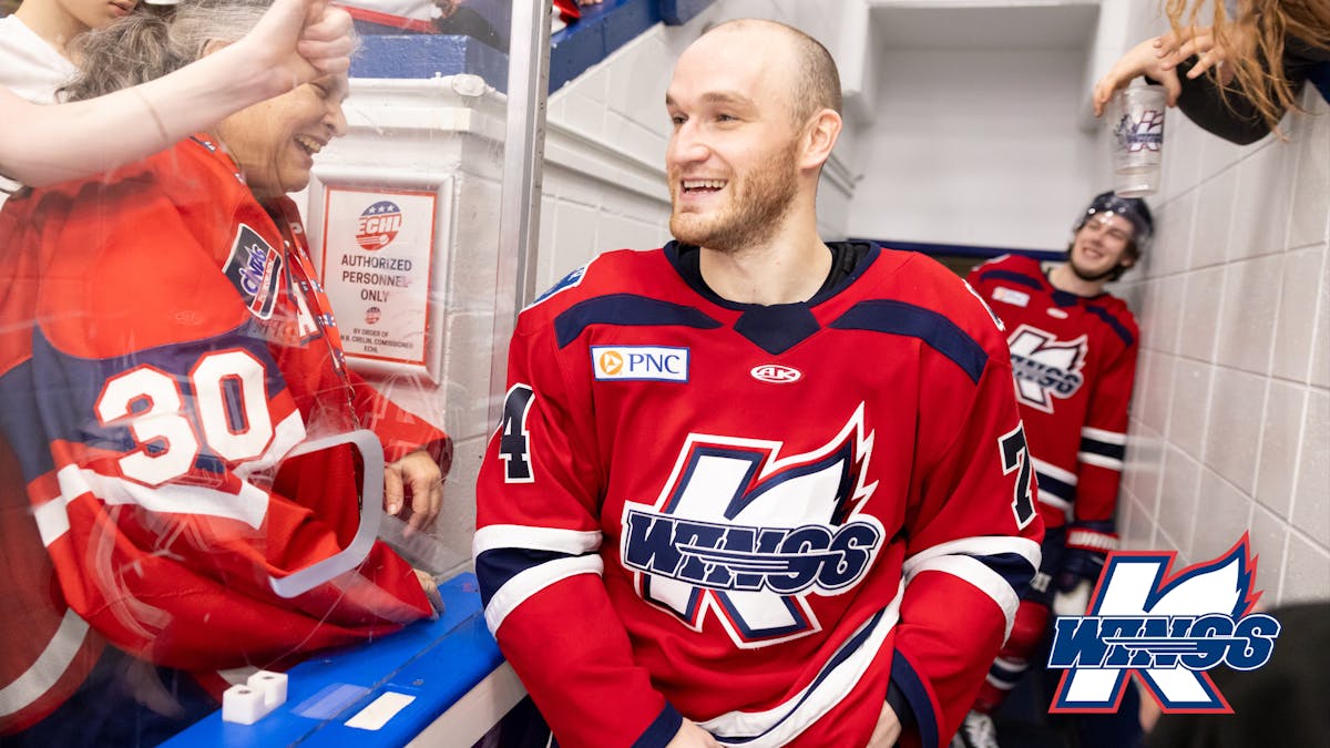 K-WINGS’ SORENSON NAMED ECHL AMI GRAPHICS PLUS PERFORMER OF THE MONTH