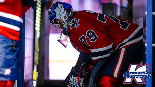 K-WINGS’ VORVA NAMED WARRIOR HOCKEY ECHL GOALTENDER OF THE WEEK