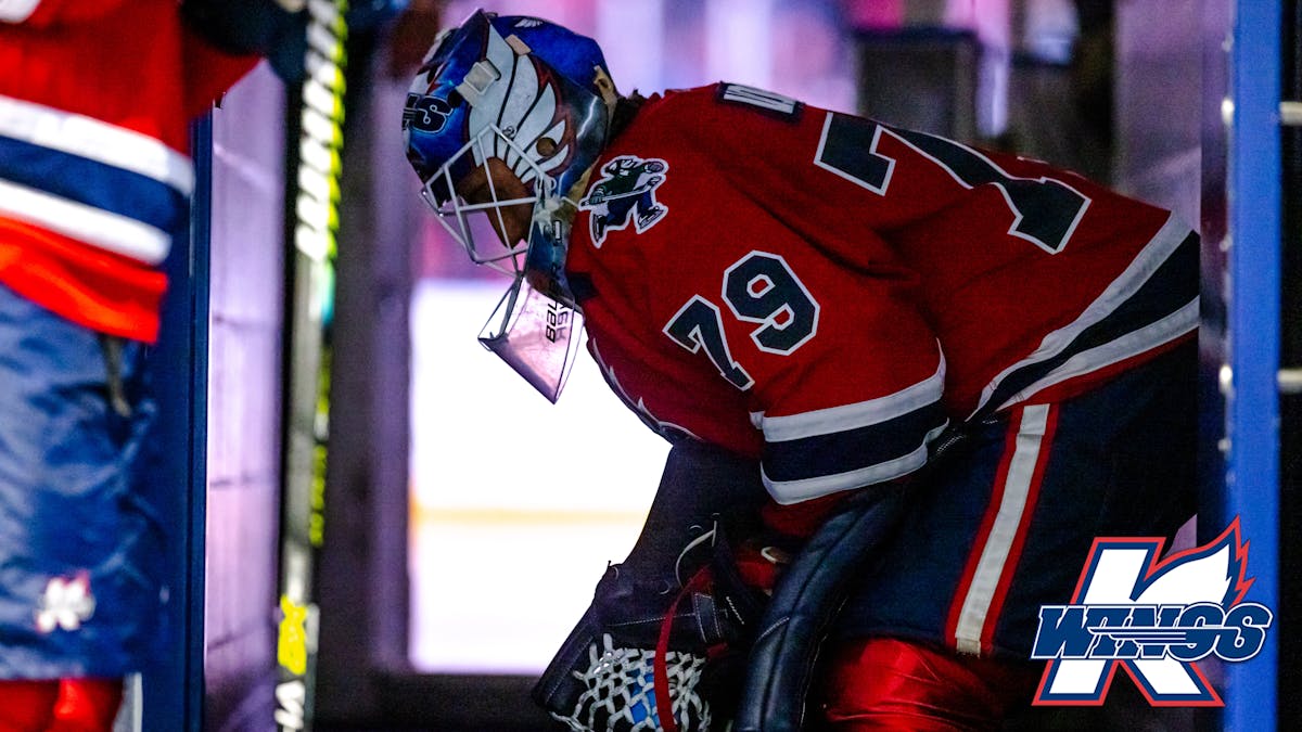 K-WINGS’ VORVA NAMED WARRIOR HOCKEY ECHL GOALTENDER OF THE WEEK