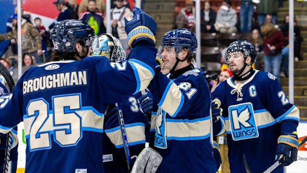 K-WINGS HONOR HERITAGE WITH WIN, TOP WALLEYE IN OT