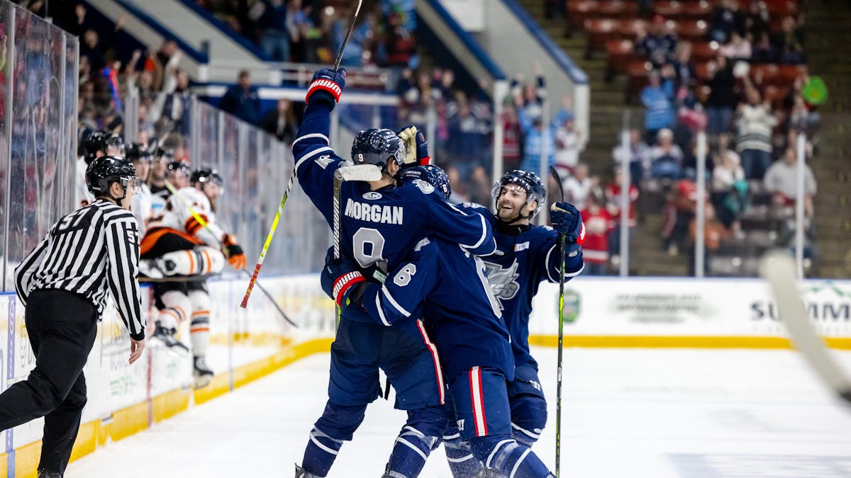 K-WINGS SHEER KOMETS IN OT, TAKE 7-OF-8 POINTS ON WEEK