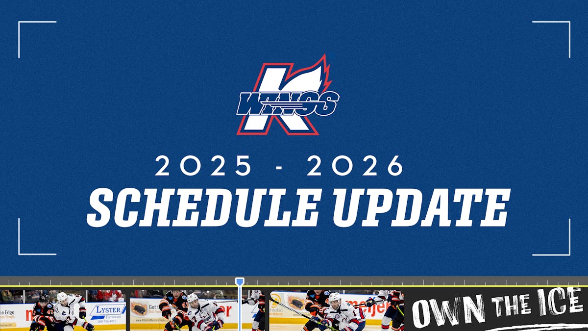 K-WINGS ANNOUNCE 2025-26 SCHEDULE CHANGE WITH CYCLONES IN FEBRUARY