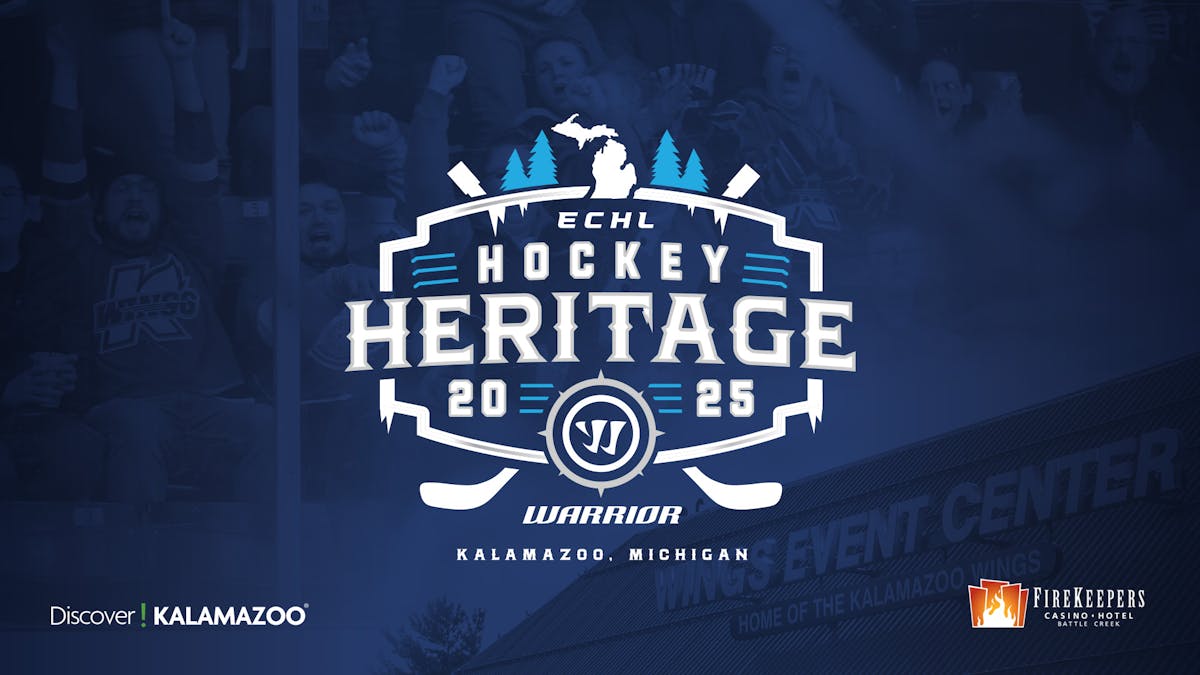 KALAMAZOO NAMED HOST CITY FOR 2025 WARRIOR/ECHL HOCKEY HERITAGE WEEKEND