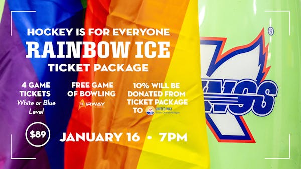 Rainbow Ice Ticket Package