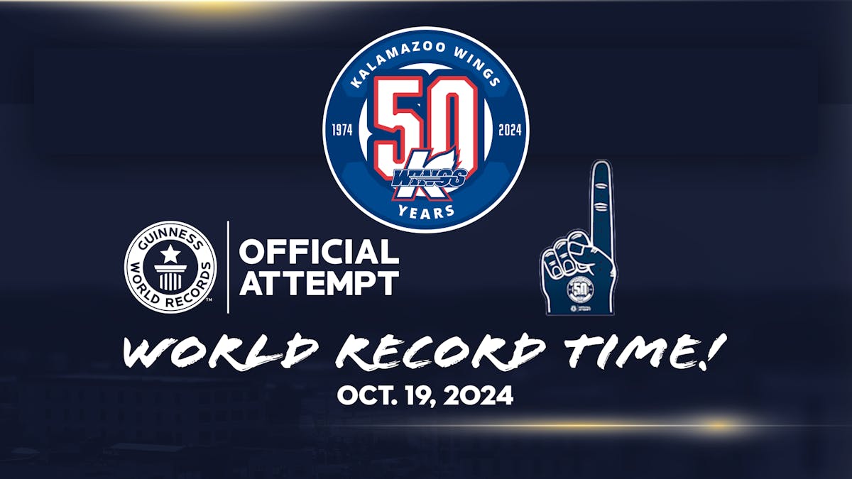 K-WINGS TO ATTEMPT 2ND GUINNESS WORLD RECORD &amp; SET TO WELCOME STANLEY CUP