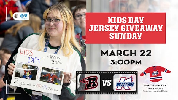 Kids Day / Jersey Giveaway Sunday