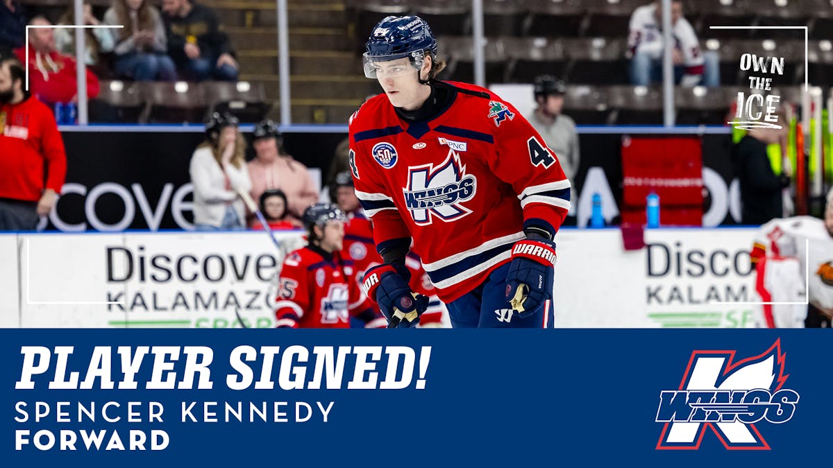 K-WINGS RING BELL, SIGN FORWARD SPENCER KENNEDY FOR 2025-26