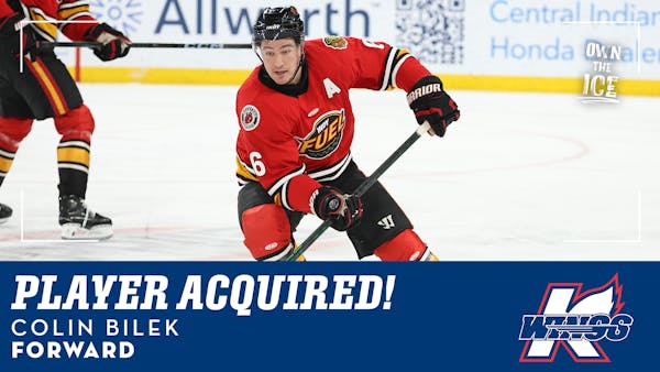 KALAMAZOO ACQUIRES FORWARD COLIN BILEK, SIGNS FORWARD TYLER GERMAN (PTO)