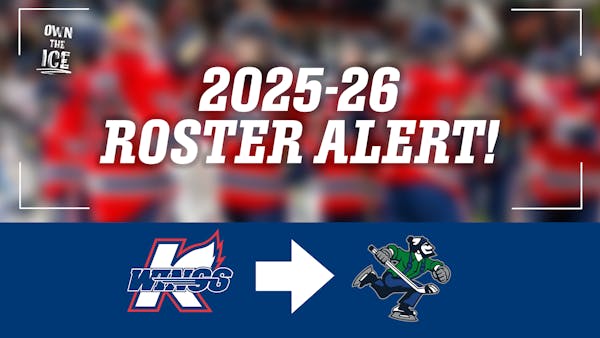 K-WINGS’ DEFENSEMAN JAYDEN LEE RECALLED BY CANUCKS (AHL), DEFENSEMAN RYAN DICKINSON ACQUIRED FROM RAILERS