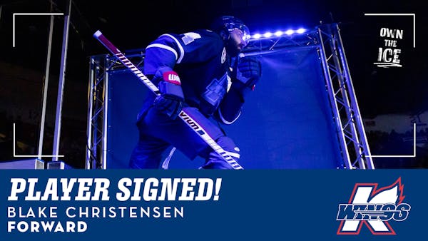K-WINGS PEN FORWARD BLAKE CHRISTENSEN