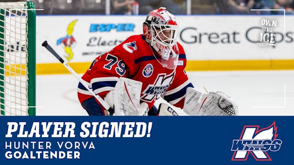 K-WINGS RE-SIGN HOMETOWN NETMINDER HUNTER VORVA FOR 2025-26