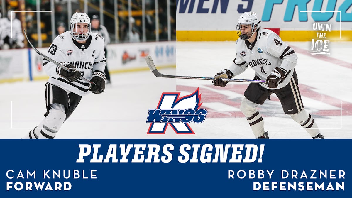 K-WINGS BRING HOME WMU NATIONAL CHAMPIONS KNUBLE &amp; DRAZNER