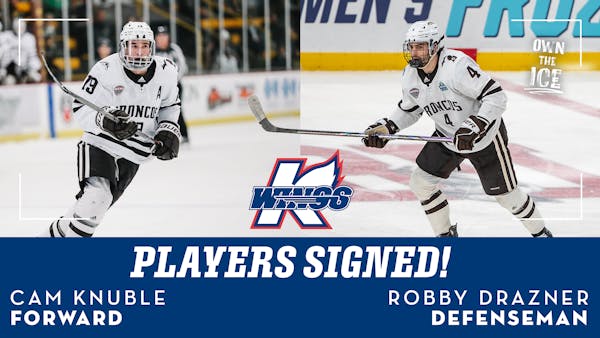 K-WINGS BRING HOME WMU NATIONAL CHAMPIONS KNUBLE &amp; DRAZNER