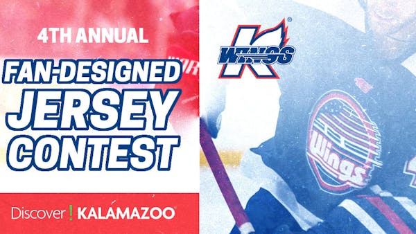 KALAMAZOO WINGS TO HOST FAN-DESIGNED JERSEY CONTEST
