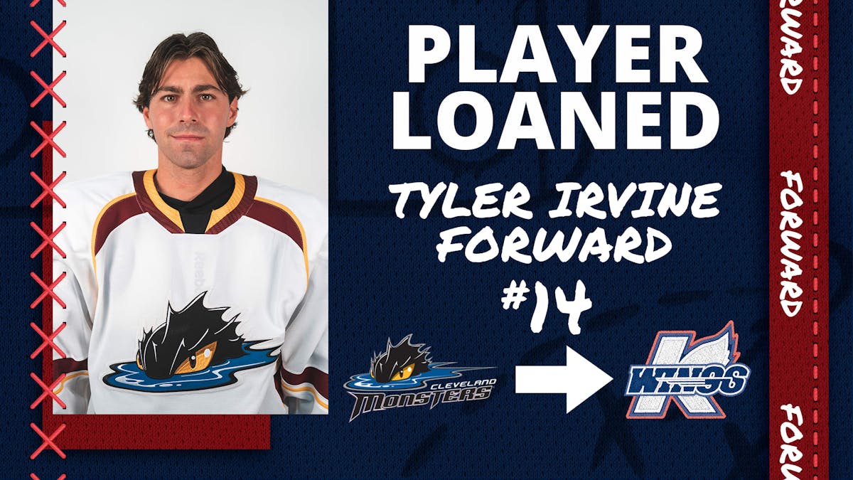 K-WINGS LOANED FORWARD TYLER IRVINE FROM MONSTERS