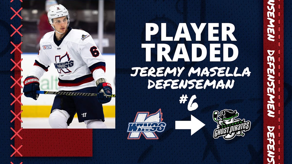 K-WINGS TRADE DEFENSEMAN JEREMY MASELLA FOR FUTURES
