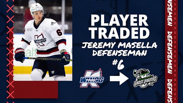K-WINGS TRADE DEFENSEMAN JEREMY MASELLA FOR FUTURES