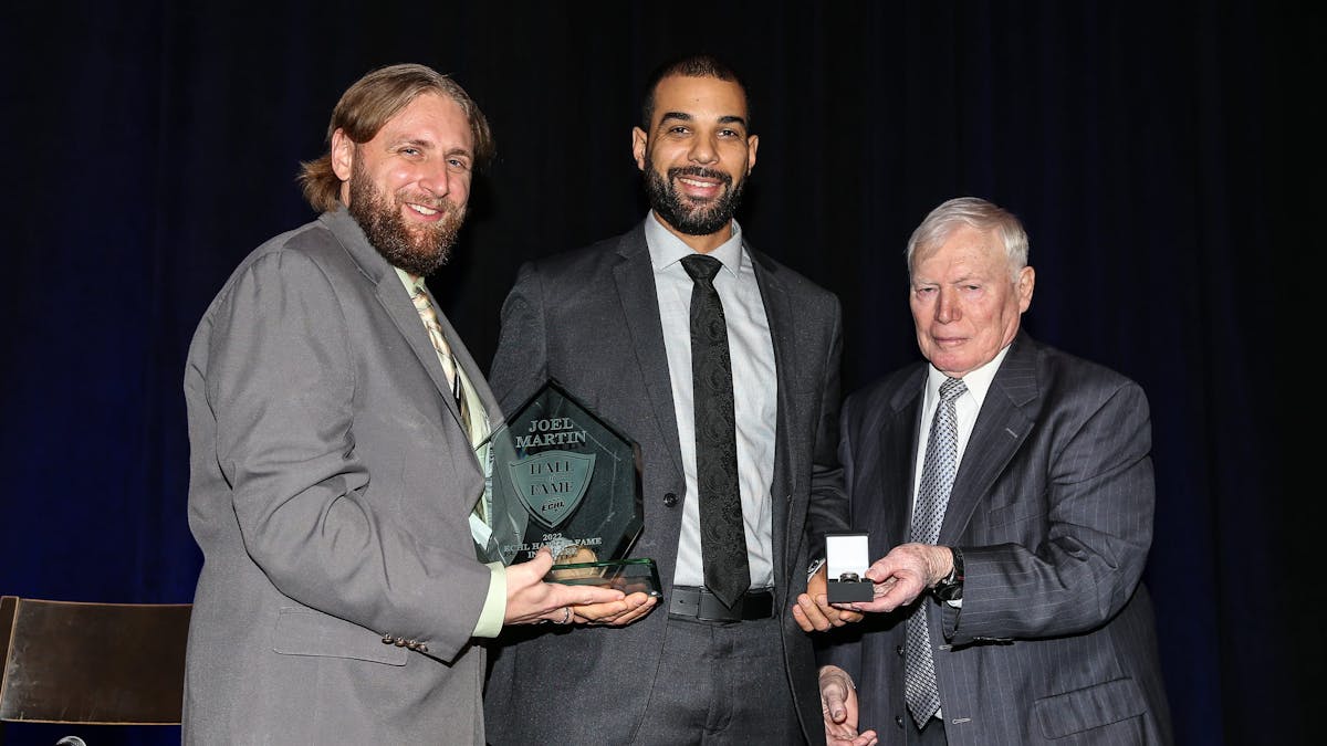 MARTIN TAKES RIGHTFUL PLACE IN ECHL HOF
