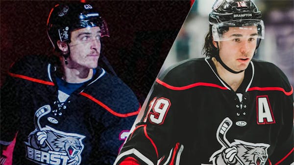 K-WINGS SIGN BRAMPTON, JACKSONVILLE TEAMMATES