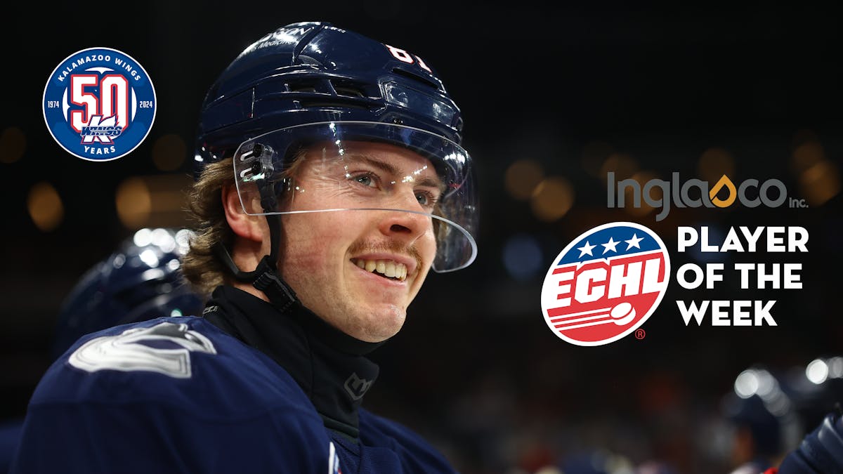 K-WINGS FORWARD BEN BERARD NAMED INGLASCO/ECHL PLAYER OF THE WEEK