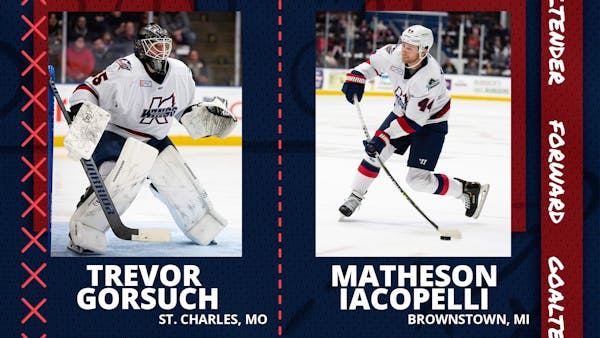 K-WINGS RE-SIGN WESTERN MICHIGAN’S TREVOR GORSUCH &amp; MATHESON IACOPELLI