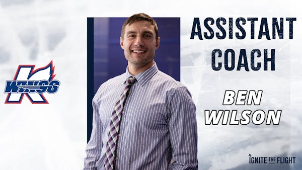 K-WINGS PROMOTE BEN WILSON TO ASSISTANT COACH