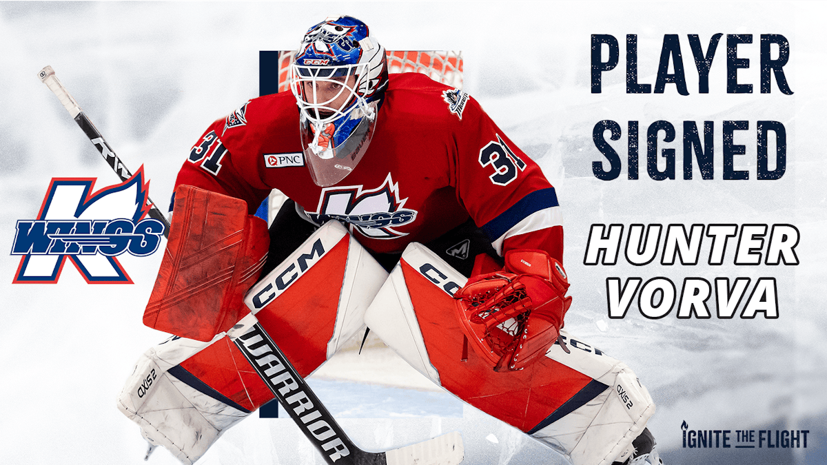 K-WINGS SIGN KALAMAZOO’S OWN, GOALTENDER HUNTER VORVA