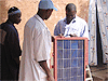 Solar Power Installed in Mandinaba Temporary Library